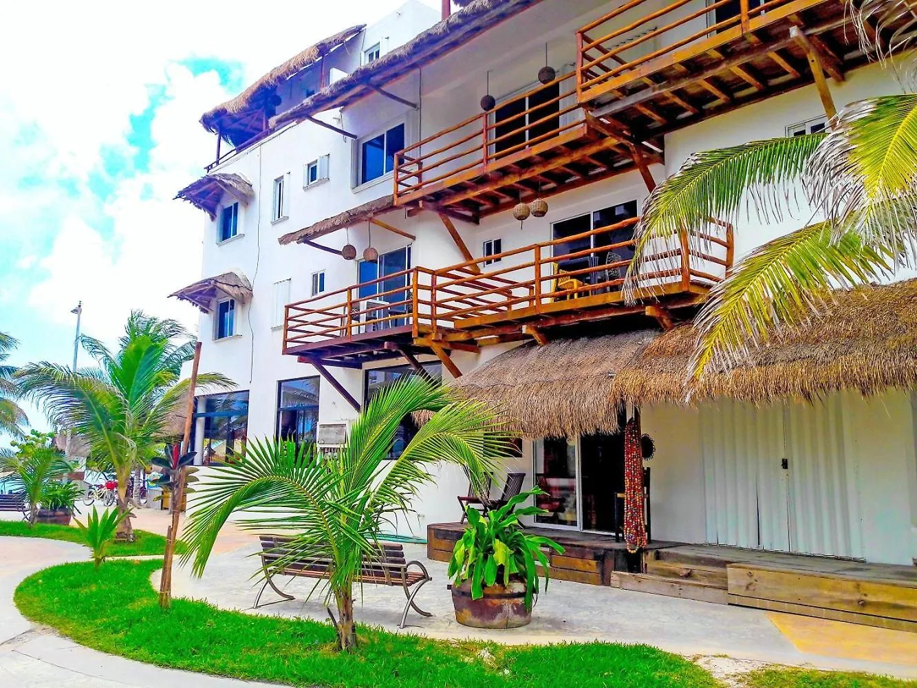 El Fuerte Beach Apartments Mahahual 3*,